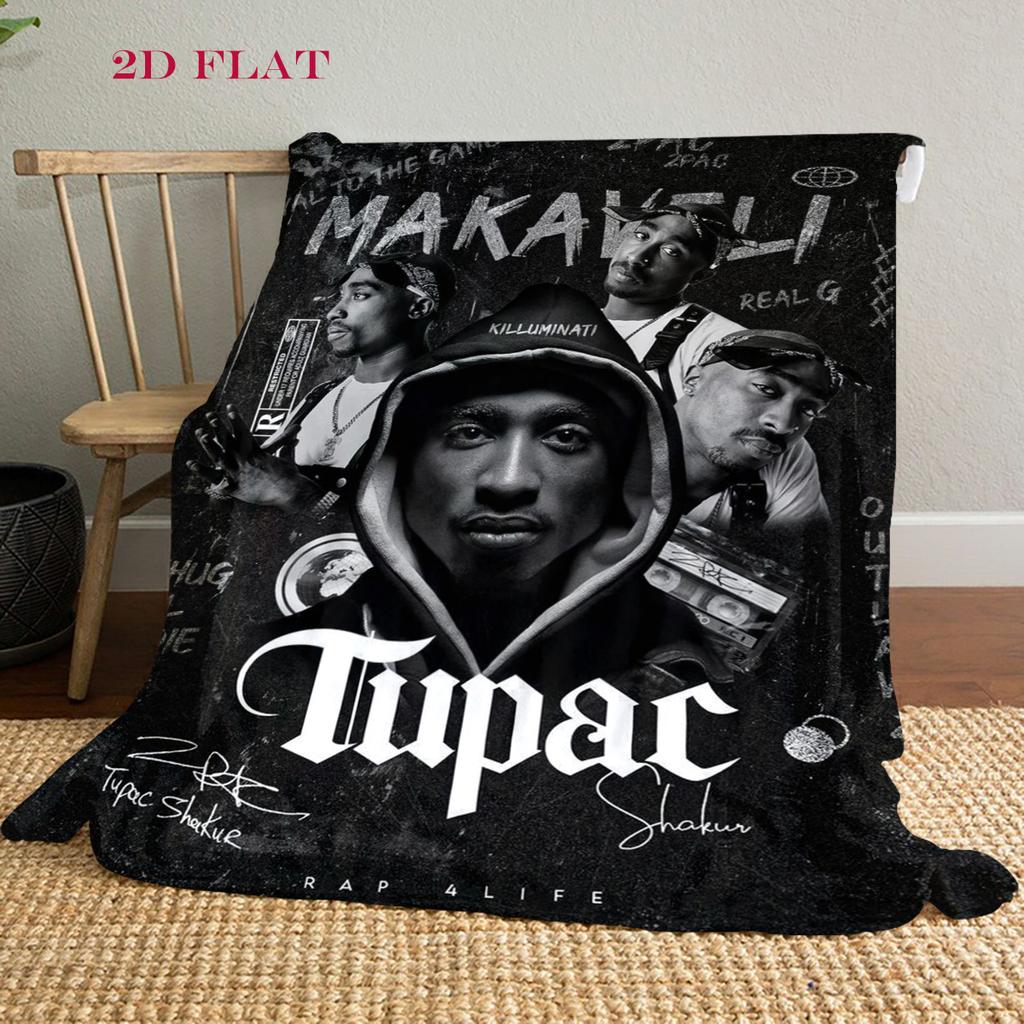 Urban Art Hip-Hop Legacy Blanket Suitable for All Seasons Camping Trip Office Rest Blanket Air Conditioning Blanket Nap Blanket
