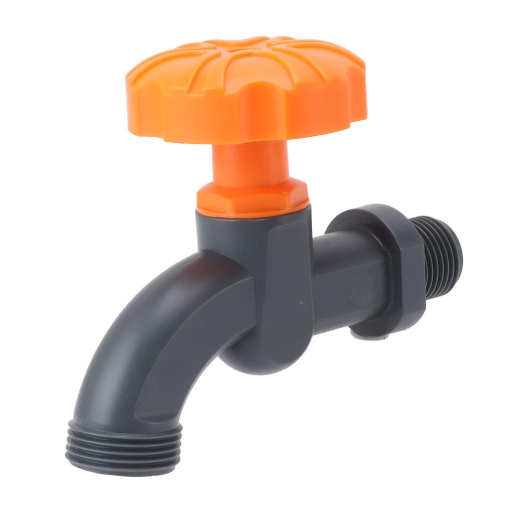 Hose Bibb Multifunctional Plastic Steel Sealing Leakproof Garden Water Hose Bibb for Aquarium Fish