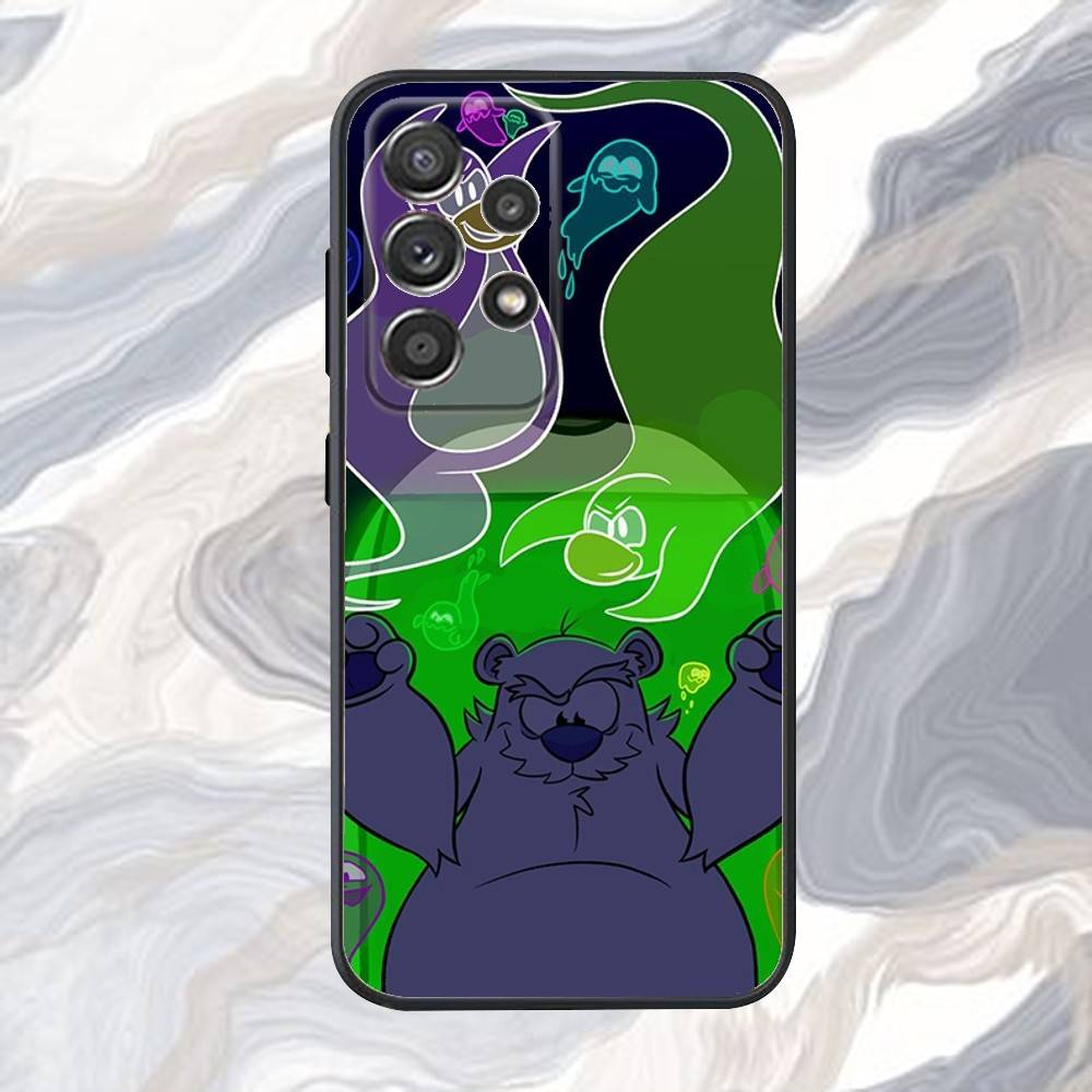 C-Clubs Game P-Penguin-ns Phone Case For Samsung S25,S24,S21,S22,S23,S30,Ultra,S20,Plus,Fe,Lite,Note,10,9,5G Black Cover