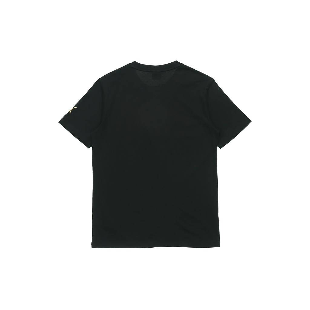 Puma Alphabet Round Neck Short Sleeve Black Men's 599997-51