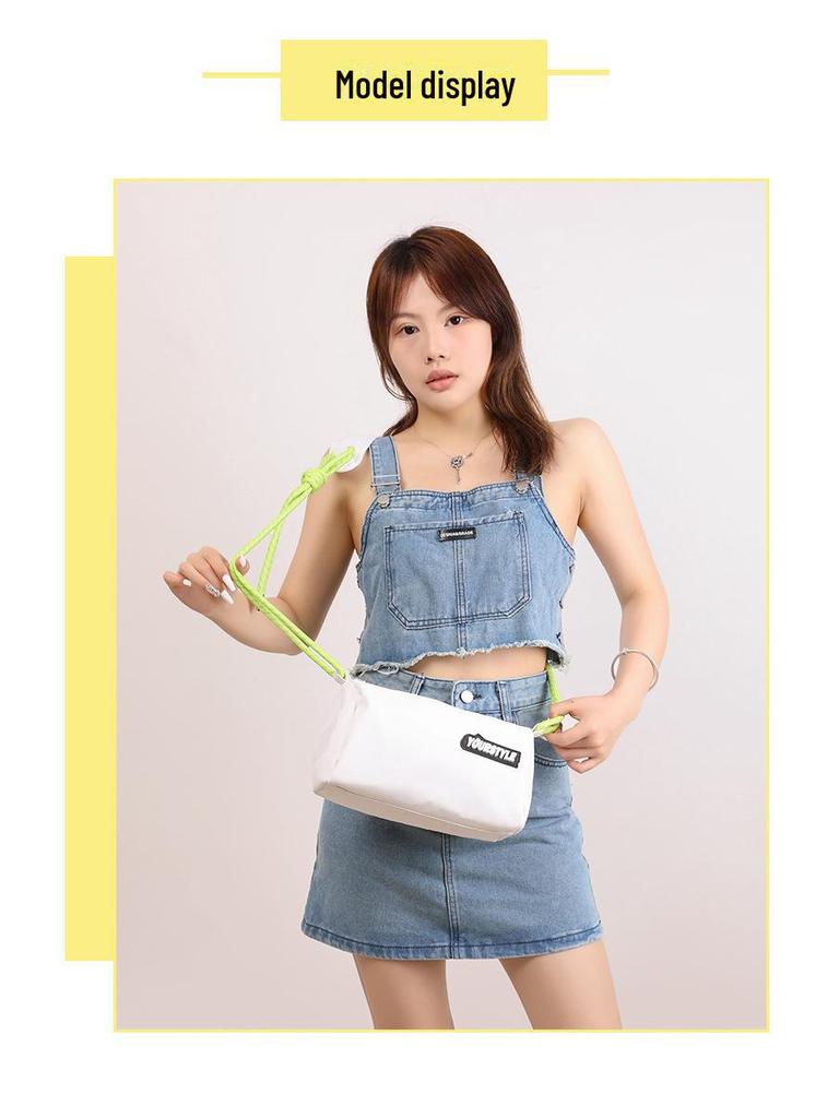 2025 Spring Fashion: Water-Repellent Nylon Cross-Body Bag for Women & Men
