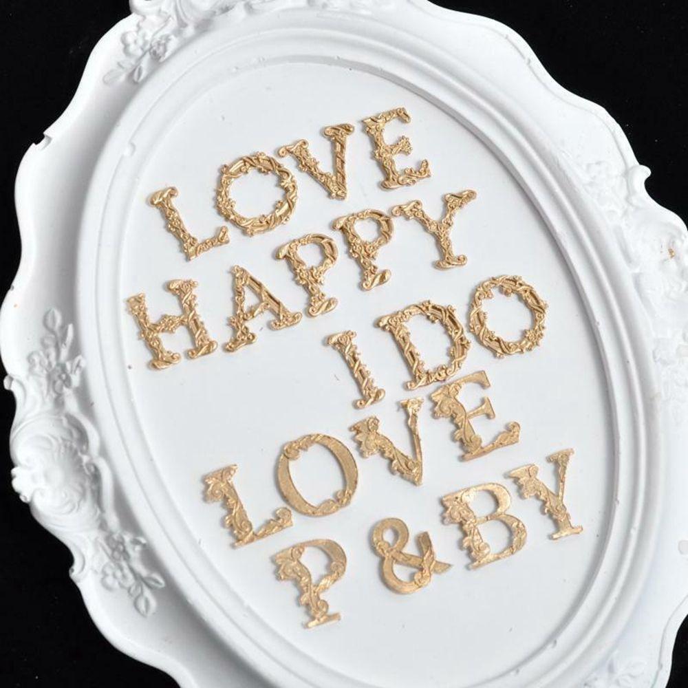 Fondant Molds Candy for Chocolate Alphabet Mould Letters Molds Fondant Tool Chocolate Mold