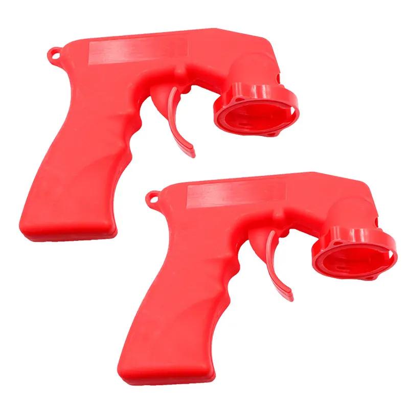 Spray Adaptor Paint Care Aerosol Spray Gun Handle with Full Grip Trigger Locking Collar Maintenance Repair Tool Auro Accessories
