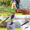 Electric Leaf Blower Cordless Handheld Blower, with 2 Batteries and 1 Charger, 24V Battery Powered Blowers for Lawn Care, Patio, Yard