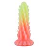 Colorful Luminous Silicone Hedgehog Anal Plug - Outdoor SM Toy for Rear Stimulation