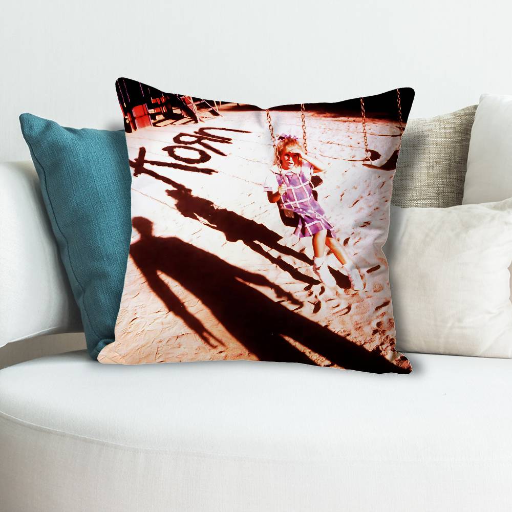 KKorn Band Requiem Pillow Cases for Bedroom Living Room Sofa Home Decor Polyester Cushion Cover with Zipper