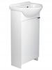 Floor standing bathroom cabinet with washbasin 40 Kredo white