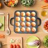 16 Hole Cast Iron Takoyaki Grill Pan Non-Stick Takoyaki Maker Octopus Ball Pancake Maker Kitchen Cookware Kitchenware