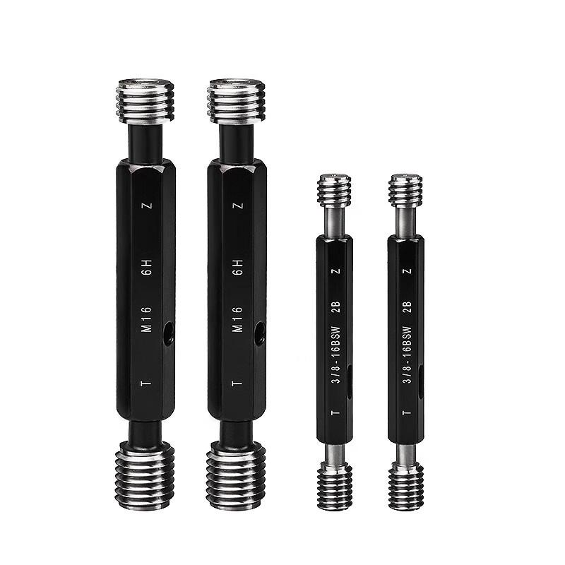 Bairuichuan High-Precision Flat End Metric Thread Plug Gauge