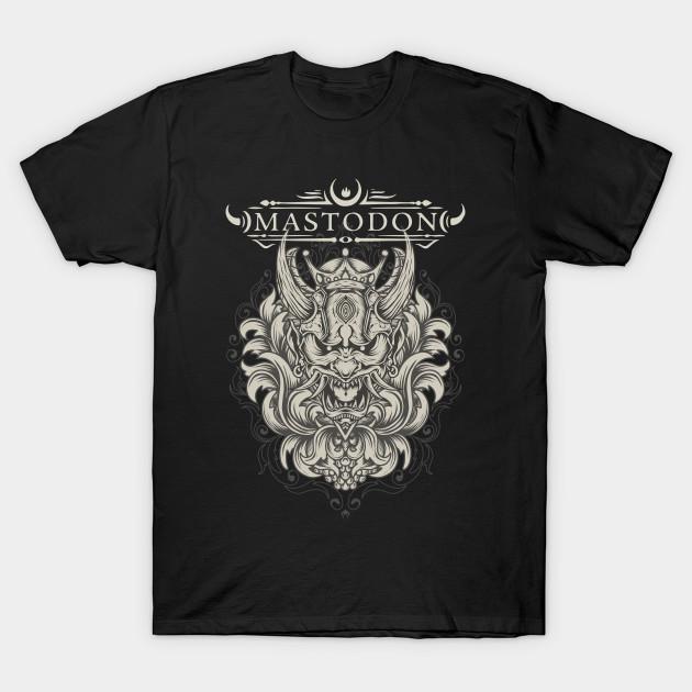 

Men Black Print T-shirt Mastodon No-Cut Transfer Paper Print Cotton Tshirt 5XL різнокольоровий