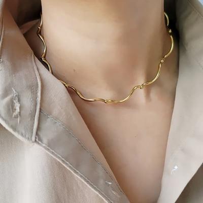 Women's Cobra Choker Unique Style Necklace