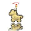 Golden Little Horse Pendant: 2026 Year of the Horse 24K Pure Gold Keychain/Bag/Phone Charm