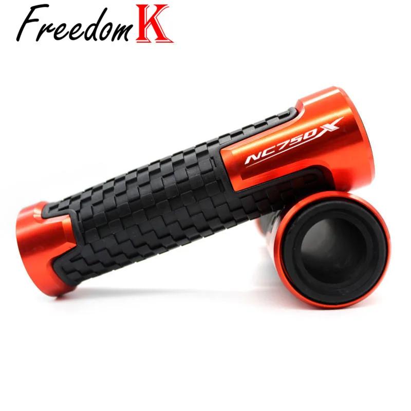 

For NC750X NC 750X NC750 X NC750S Motorcycle Accessories 7/8 22MM CNC Handlebar Grips Handle Grip Handle bar помаранчевий