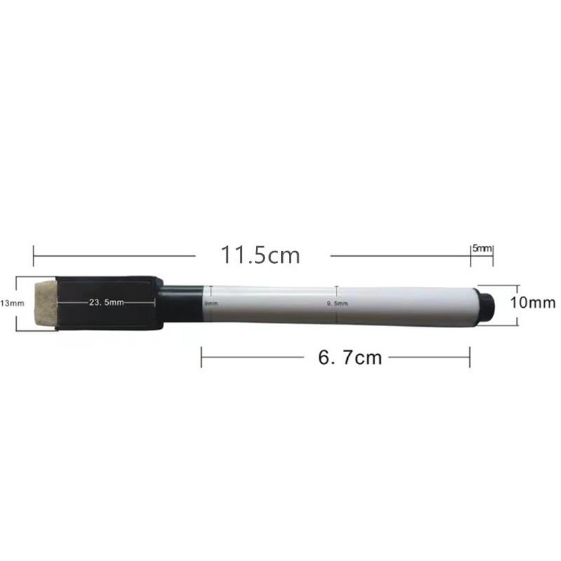 5/10Pcs Whiteboard Marker Pen with Eraser Low Odor Smooth Writing for Teacher Student School Office Supplies