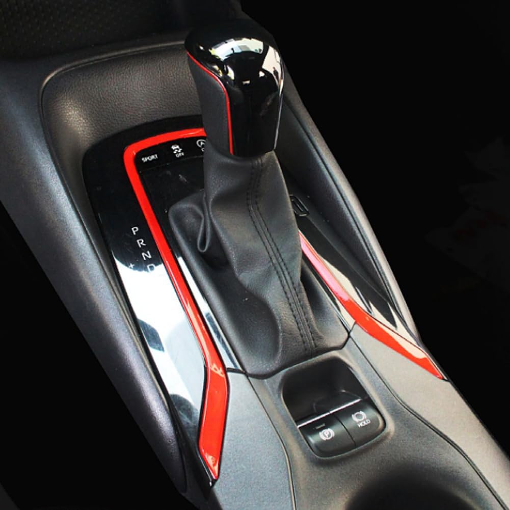 Compatible with     2024 2025 Toyota Corolla Accessories Center Console Gear Shift Panel Cover Trim for Toyota Corolla Cross Accessories (Not for