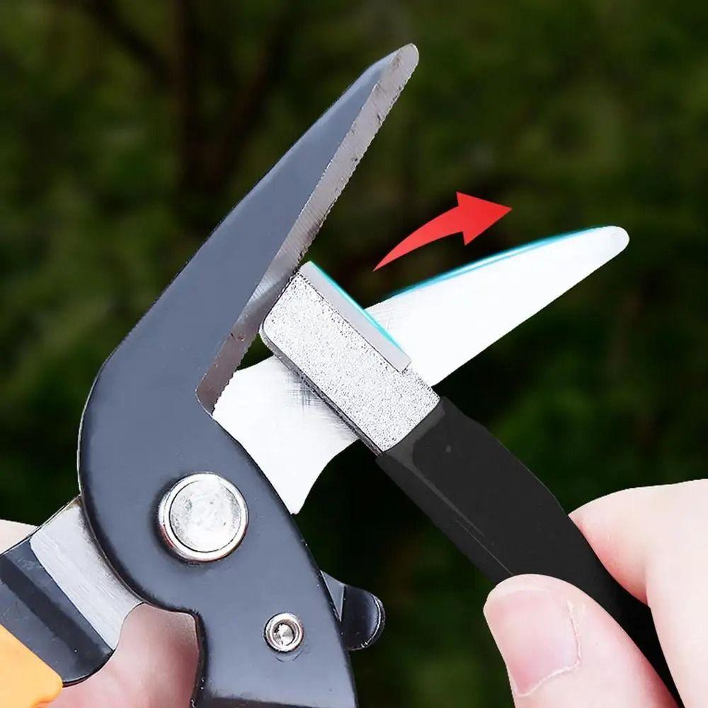 Outdoor Garden Outdoor Sharpening Tool Zinc Zinc Alloy Outdoor Scissors Sharpener Sharpening Various Blades