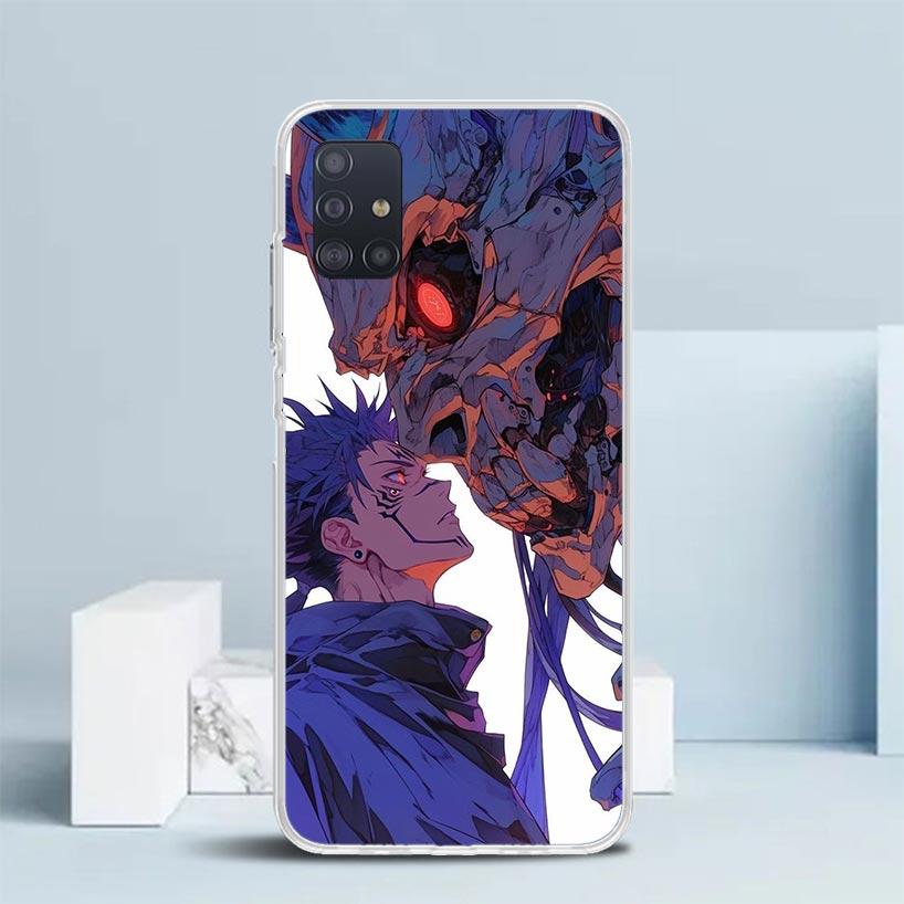 

Kaisen J-Jujutsu Itadori Yuji Phone Case For Samsung Galaxy A52 A32 A22 A12 A51 A50S A30S A10S Note 20 Ultra 10 S10 Plus A31 A20 Samsung A52