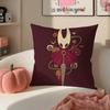 Game Atmospheric The HHollow KKnight Cushion Cover Pillowcase Short Plush Invisible Zipper Room Sofa Cushion Cover