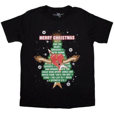 Tom Petty & The Heartbreakers Unisex Adult Merry Christmas T-Shirt