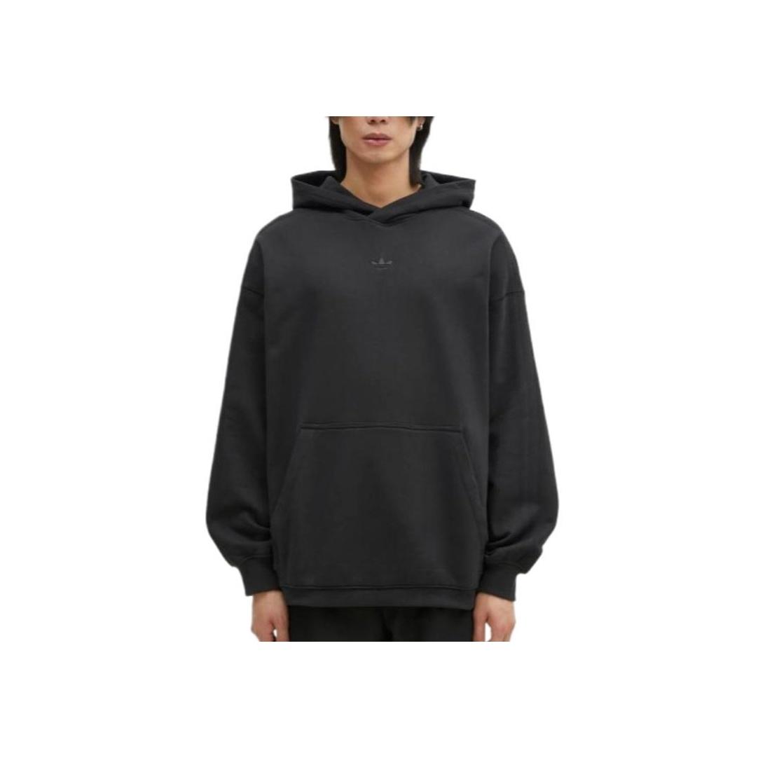 

Adidas Essentials Hooded Loose Casual Comfortable Sweatshirt Men Sweatshirt Black JC9572 L