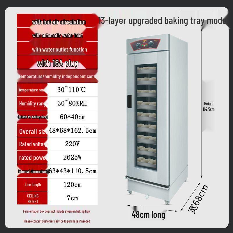 Fully Automatic Stainless Steel Bread and Rice Wine Fermentation Box with Large Capacity and Constant Temperature Control