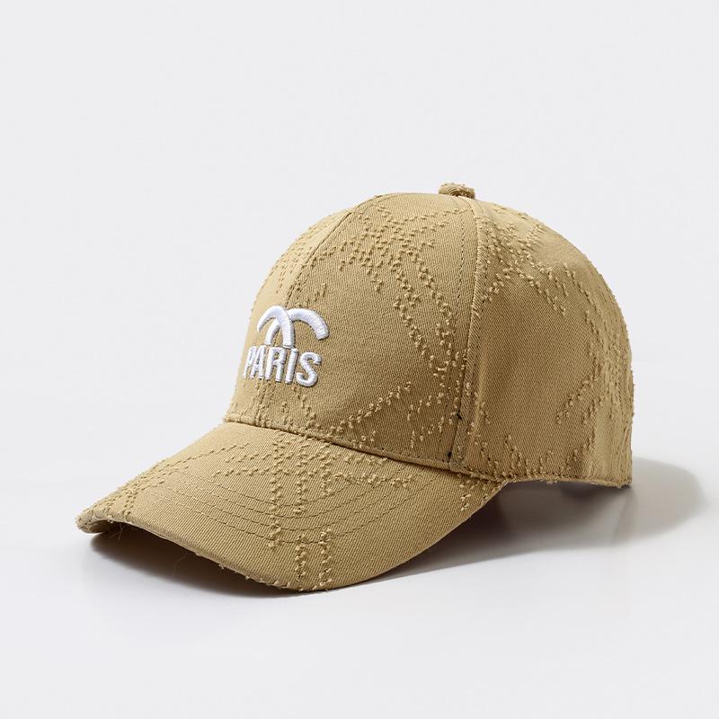 

Модная шляпа женская весенне-осенняя хлопковая бейсболка летняя тонкая регулируемая кепка уличная универсальная One Size