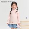 Balabala Children's Thermal Long-Sleeve Turtleneck T-Shirt