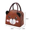 3d Cartoon Lunch Bag Insulated Food Carrier For Students Outdoor Use
