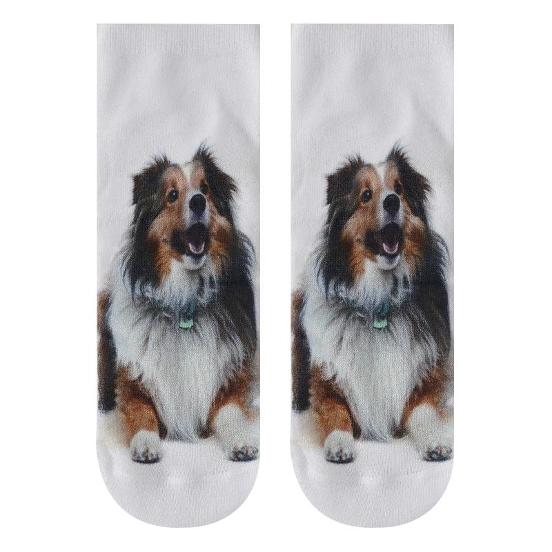 Women's 3D Printed Cute Cat Ankle Socks Digital Print Funny Novelty Short Socks Breathable Cotton Casual Daily Wear