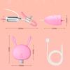 Nipple Clip Vibrator Tongue Licks Vibrating Egg 3 Point Stimulation Clit Rechargeable Foreplay Sex Toys for Women Couples
