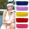 Fashion Sportswear Headband Towel Fabric Womens Sport Sweat Sweatband Headband Yoga Gym Stretch Men Head Hair Band Accessories