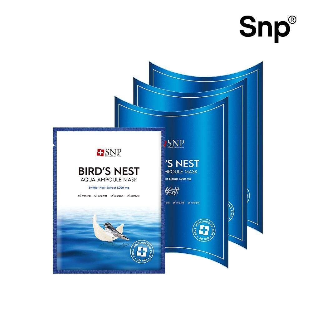 

SNP Bird s Nest Aqua Ampoule Mask 25ml 30 sheets
