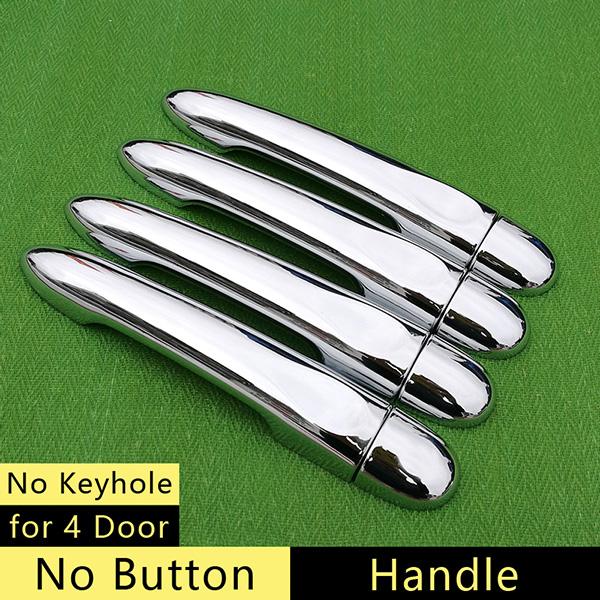 For Renault Scenic III 2010 - 2016 Chrome Handle Cover Trim Grand Scenic XMOD 2011 2012 2013 2014 2015 Accessories Car Styling 3