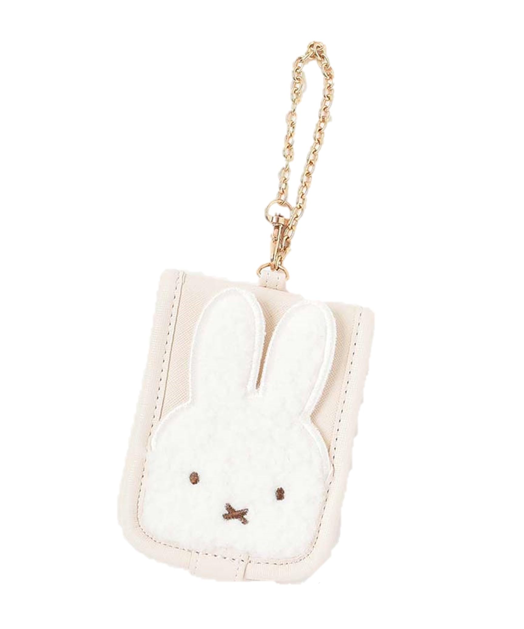 

Чехол для пропуска Miffy Bruna Boa с аппликацией (слоновая кость)