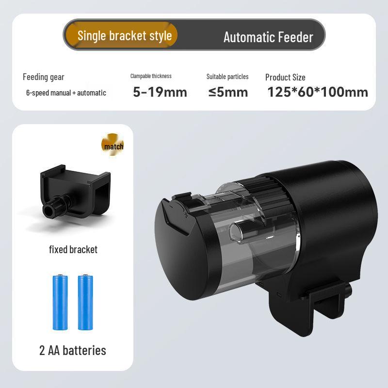 Smart Automatic Fish Feeder Timer for Koi, Goldfish, and Turtles in Aquariums
