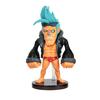 6ks Anime One Piece Periferie Postava Luffy Solon Ručně vyrobený PVC Model Roztomilá Ozdoba Dětská Hračka Dárek k Narozeninám Vánocům