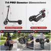 1000W Foldable Off Road E Scooter 48V20AH 54KM 45KM/H Dual Shock Hydraulic Brake 10" Tubeless Tire for Adults