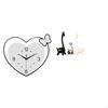 Creative Acrylic Wall Clock And Giraffe Figurine Modern Decorative Art for Office Study Room Cafe