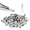 80/120/150/180/240Grit Mini Sanding Bands Stainless Steel Nail Drill Bits Mandrel Electric Manicure Accessories Tool