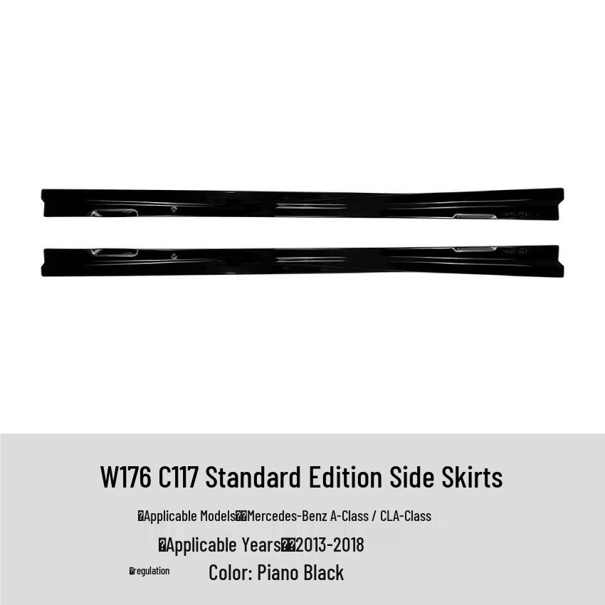 

Mercedes-Benz A-Class W176 & CLA-Class C117 2013-2018 Side Skirt Diffuser Kit