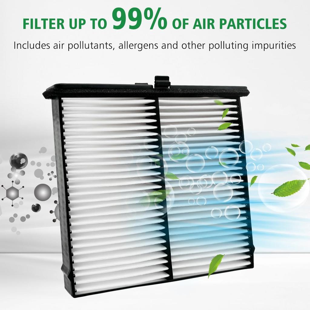 2PCS Cabin Engine Air Filter JMF61 JM3A0A Kit Fits For Mazda 3 -2025, Mazda 3 Sport -2024, CX-30 CX 30 CX30 -2025,CX-50 -2025, Replacement For