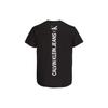 Calvin Klein Letter Print Casual Short Sleeve T-Shirt Men Tops Black J30J318303-BEH