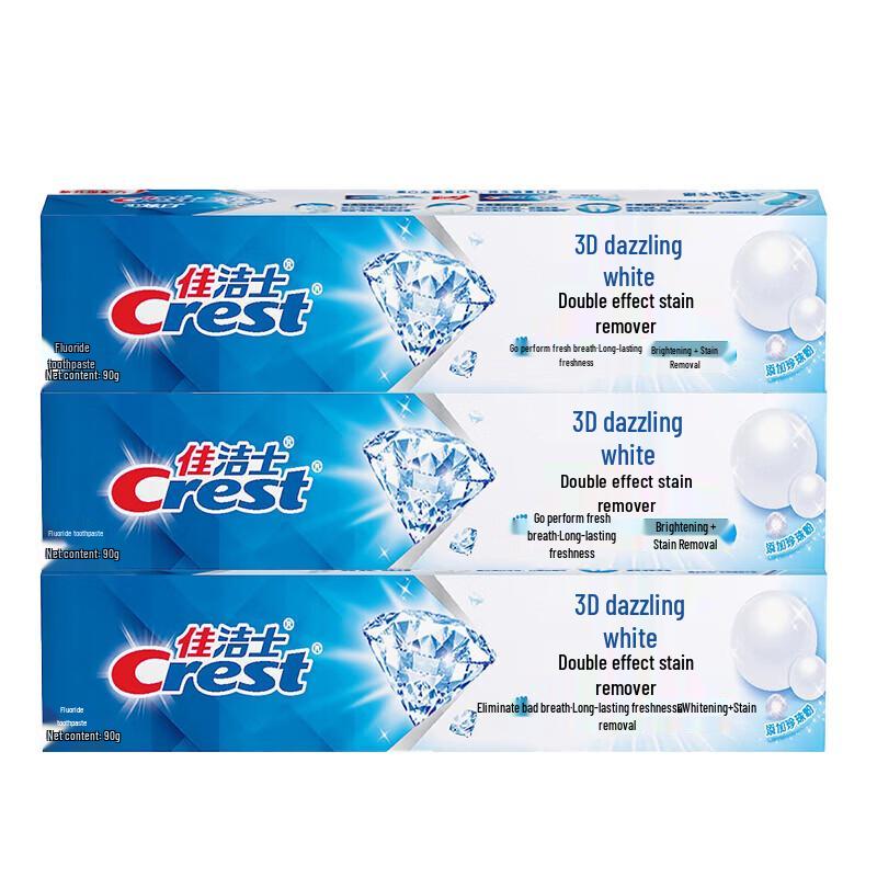 Crest 3D White Dual-Action Toothpaste