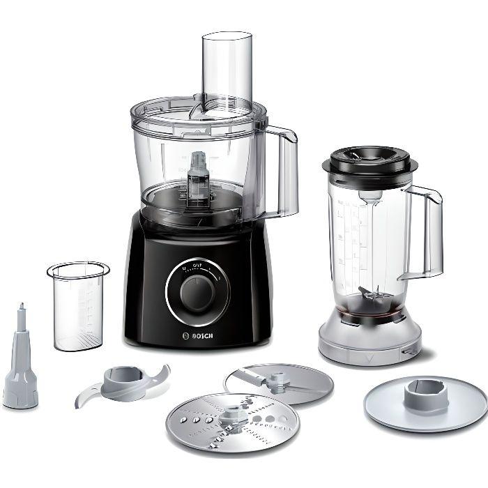 BOSCH Multifunktions-Küchenmaschine MultiTalent 3 - MCM3201B - 2,3 L - Schwarz