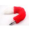 Pink Fox Butt Plug Tail Anal Teaser Pohodlí Sexuální hračka pro chlupaté začátečníky Indeed Prozkoumat zadek Hra se psem Ženy stimulují chlupatý cosplay