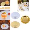 Golden Decorative Serving Trays Elegant Snack Plates Fruit Dishes Retro Metal Dessert Trays Wooden Nut Platters Cake Home Decor