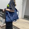 Canvas Women Bag New Fashion Office Lady High-Capacity Tote Bag Shoulder Bag Handbag Shopping Bag Travel Bag