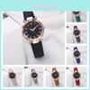 Women's Digital Belt Watch With Night Sky Design Casual Quartz Wristwatch