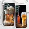 A Fresh Cold Beer Phone Case For Samsung Galaxy S22 S25 Ultra S21 S10 Plus S26 Edge S20 S23 S24 FE Cover Silicone Soft TPU C
