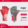 Unisex Summer Cycling Gloves: Breathable, Anti-Slip, Shock-Absorbing, Half-Finger Design for Road & Mountain Bikes